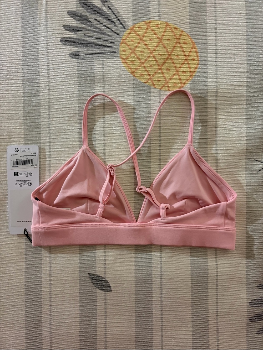 Alo Pink Splendor Bra - Picture 2 of 4
